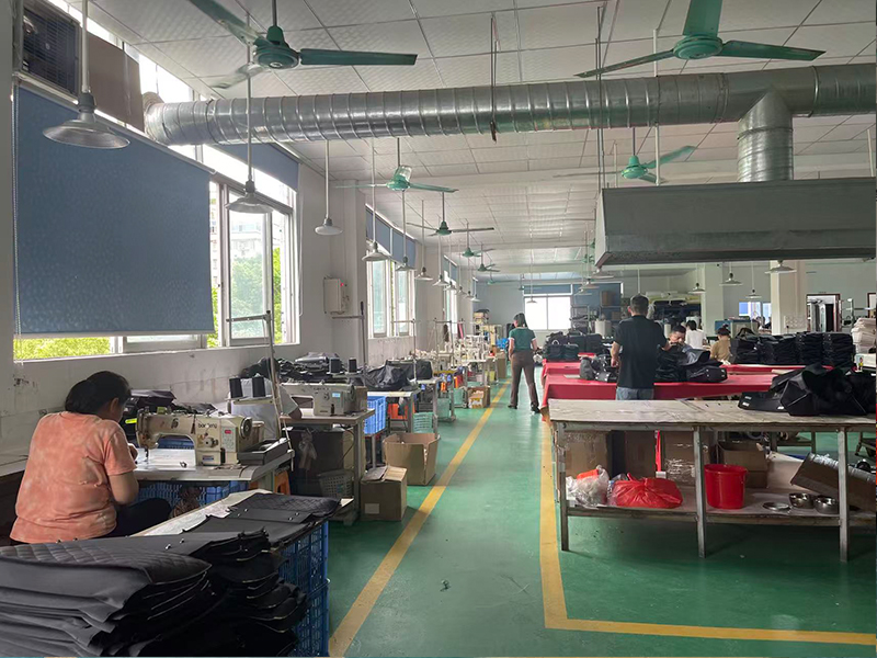 Factory Production Area NACHI INTERNATIONAL leather goods factory production area