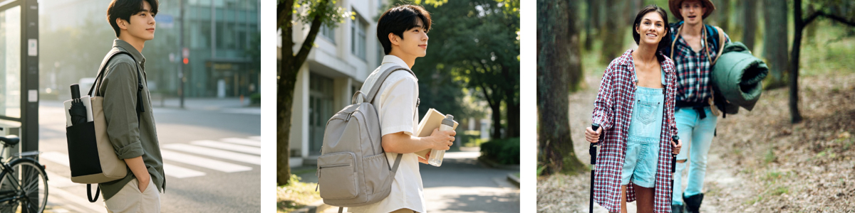 weekender bag,custom casual bag Men urban commute backpacks street cycling, outdoor hiking backpack with camping gear, city to outdoor lifestyle bags