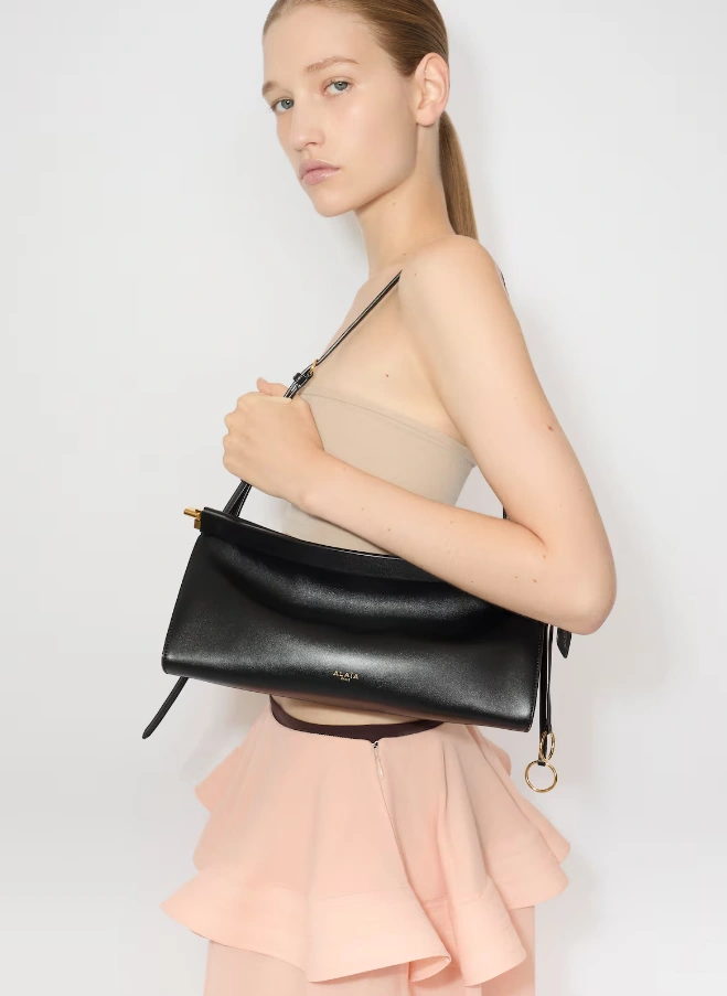 Classic Black Underarm Bag
