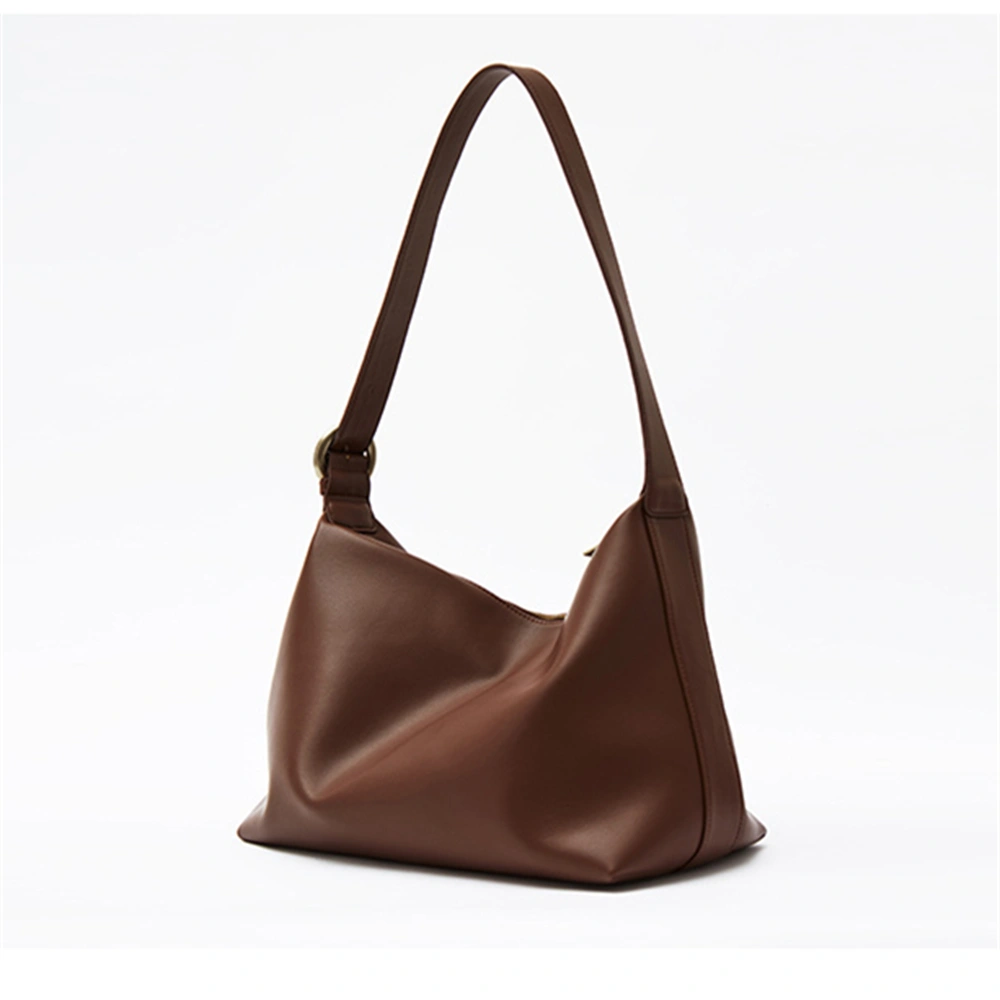 Minimalist Niche Leather Cowhide Stylish Commuter
