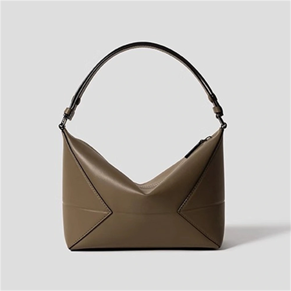 Pillow-shaped Melard Style Soft Leather Underarm B